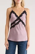 Leith Lace Trim Satin Camisole