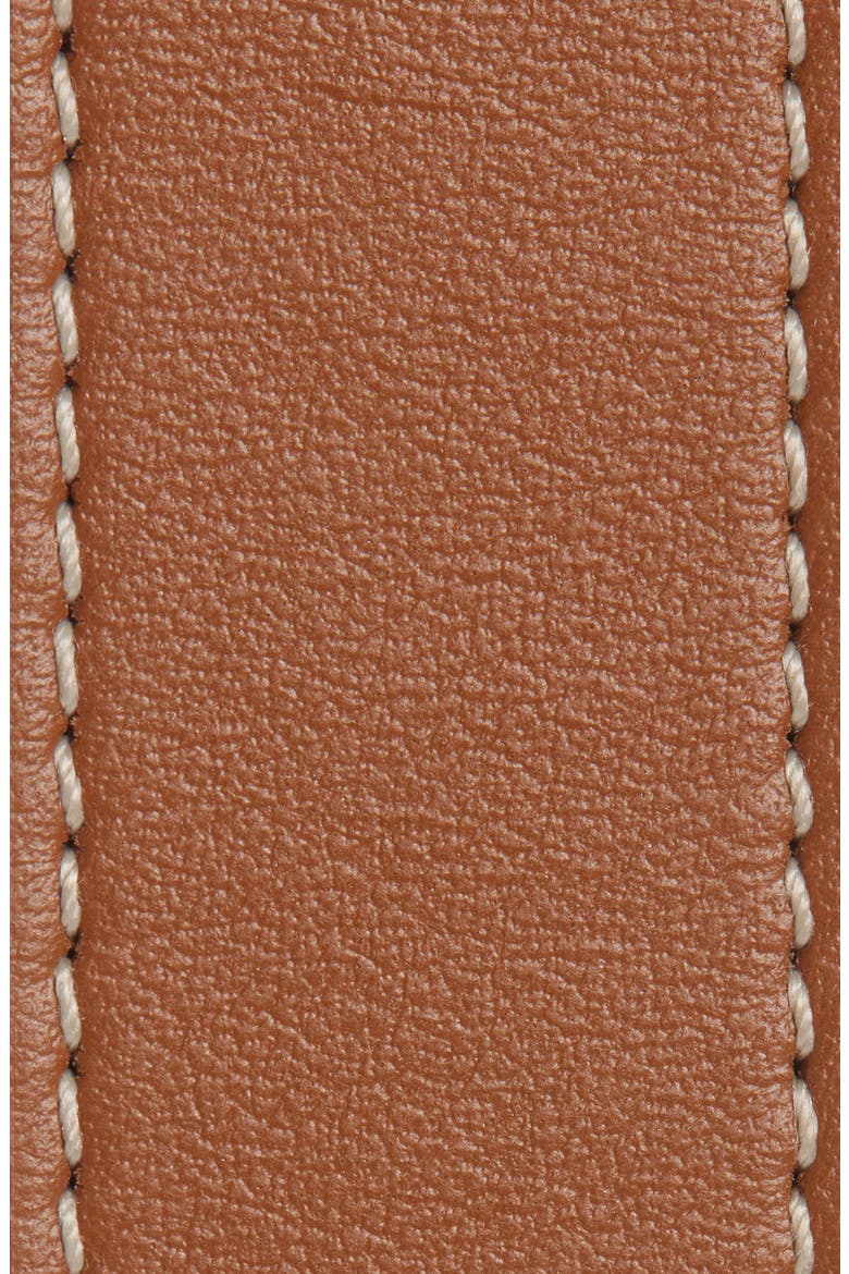 Donna Gancio Leather Belt, Alternate, color, NATURALE RESORT