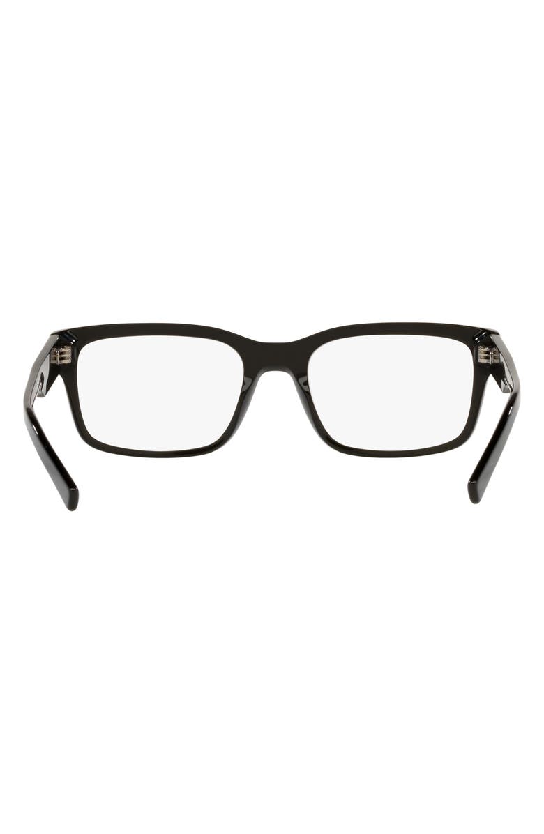 Dolce&Gabbana 55mm Rectangular Optical Glasses, Alternate, color, 