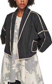 LUUKAA Astrid Short Memory Taffeta Jacket