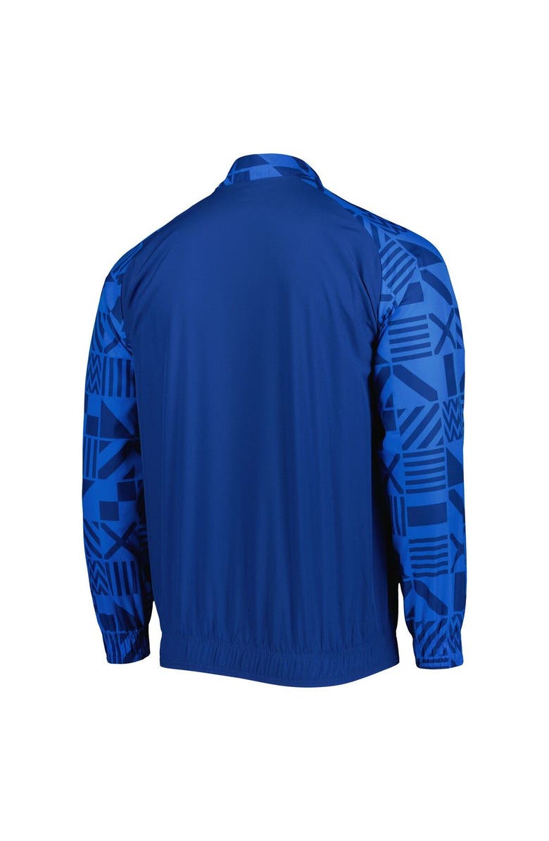 PUMA Men's Puma Light Blue Iceland National Team Pre-Match Raglan Full-Zip Training Jacket, Alternate, color, Light Blue