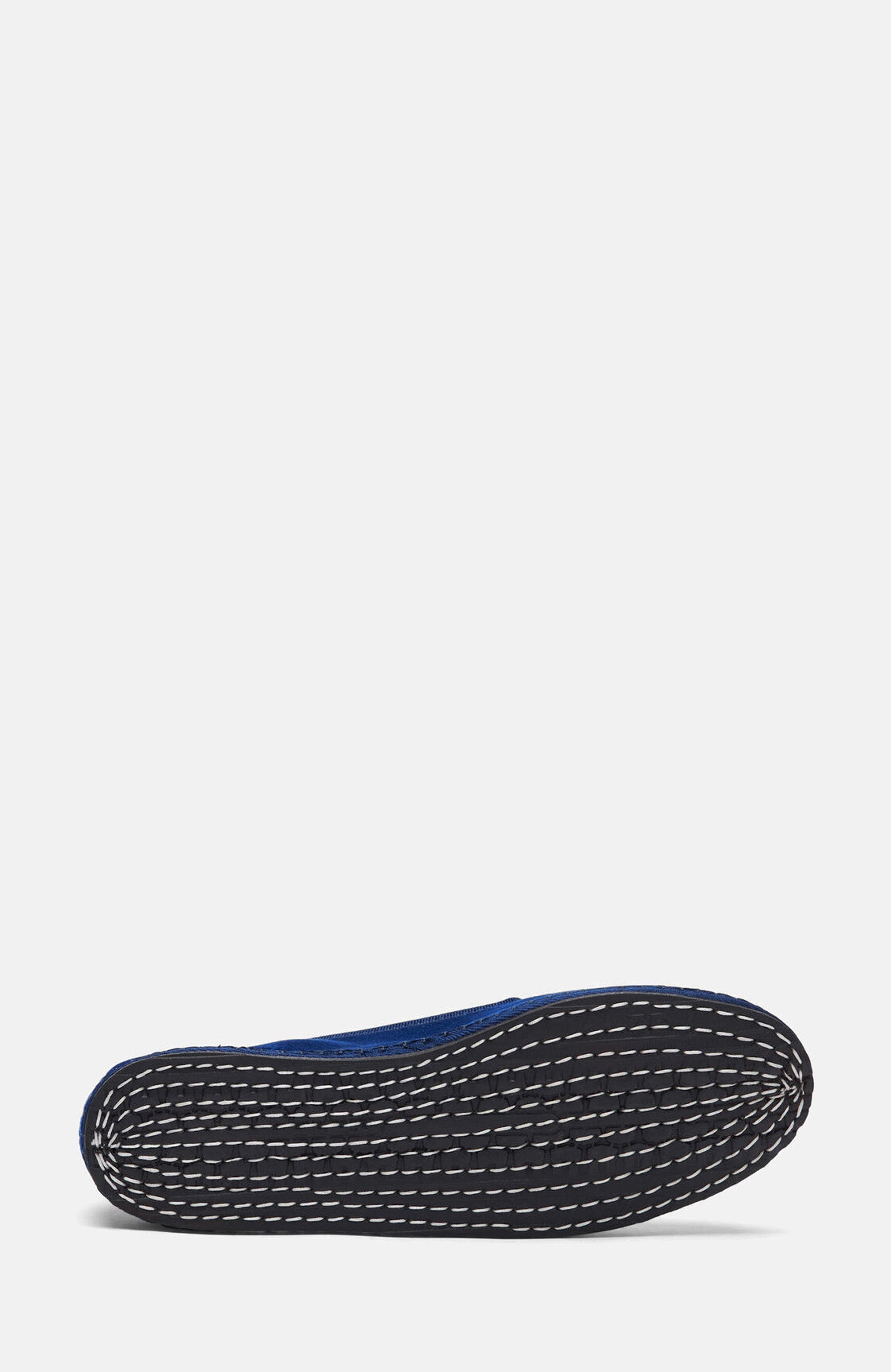 Valentina Loafers, Alternate, color, Blue - velvet