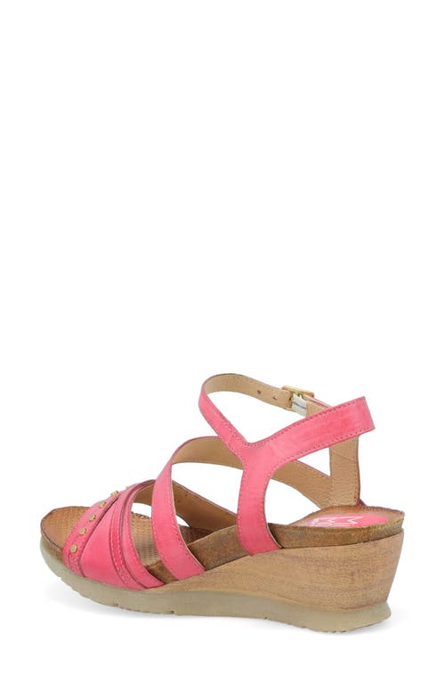 Miz Mooz Sophee Wedge Sandal In Pink