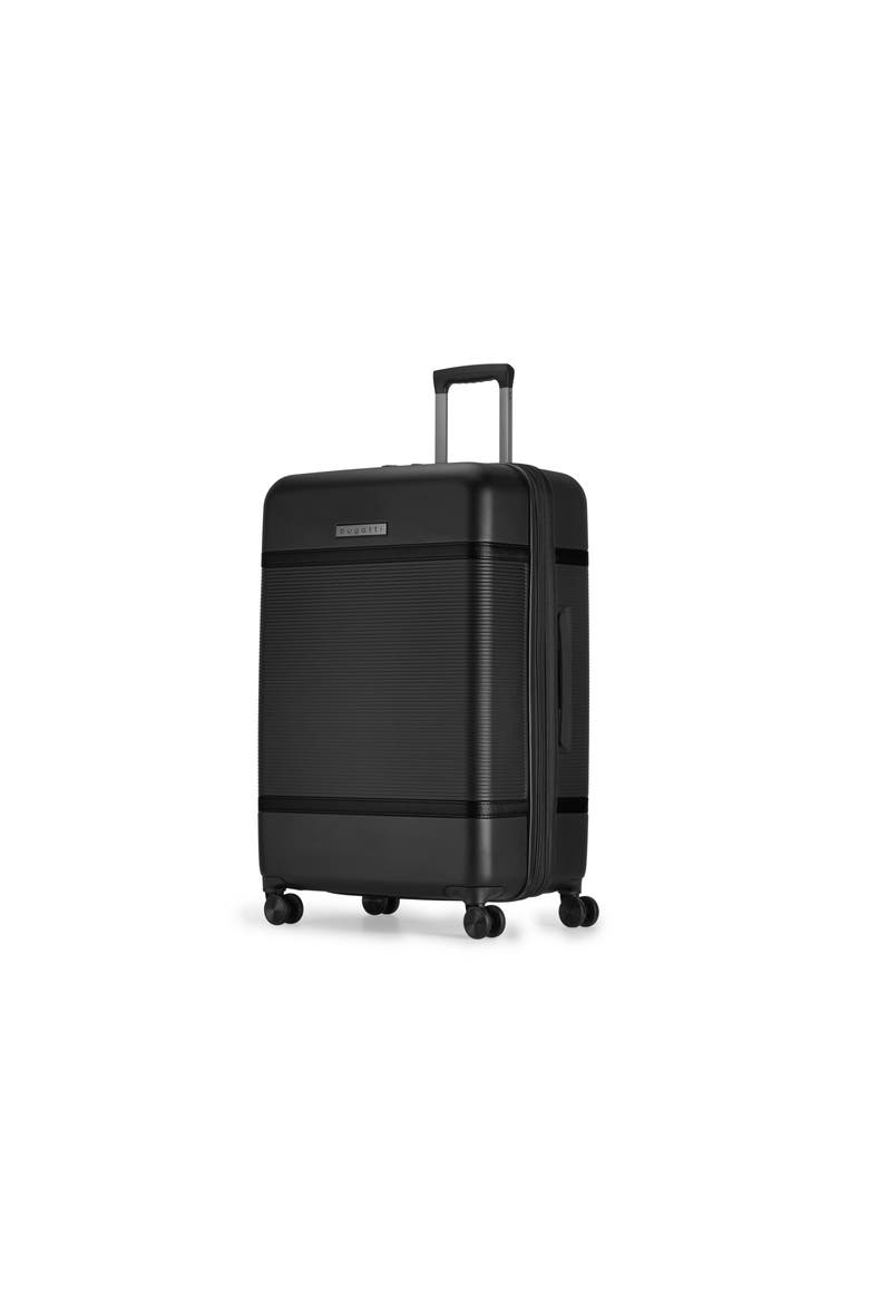 Wellington Hardside Large Luggage with TSA Lock, Alternate, color, Black