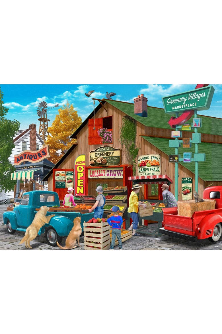 Greenery Villages 1000 piece Jigsaw Puzzle for Adults, Alternate, color, Multicolor