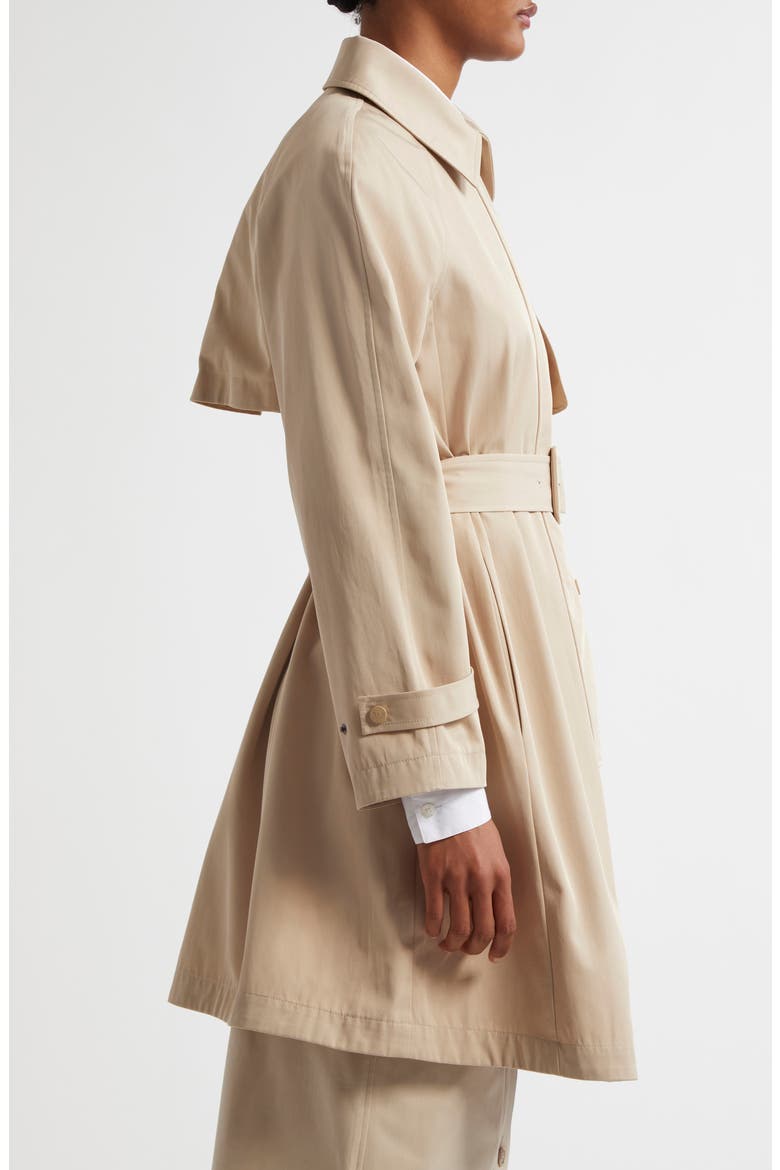 Tech Trench Coat, Alternate, color, BEIGE