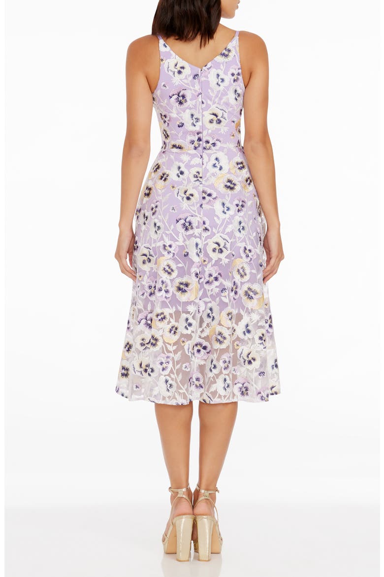 Blair Cocktail Dress, Alternate, color, LAVENDER MULTI