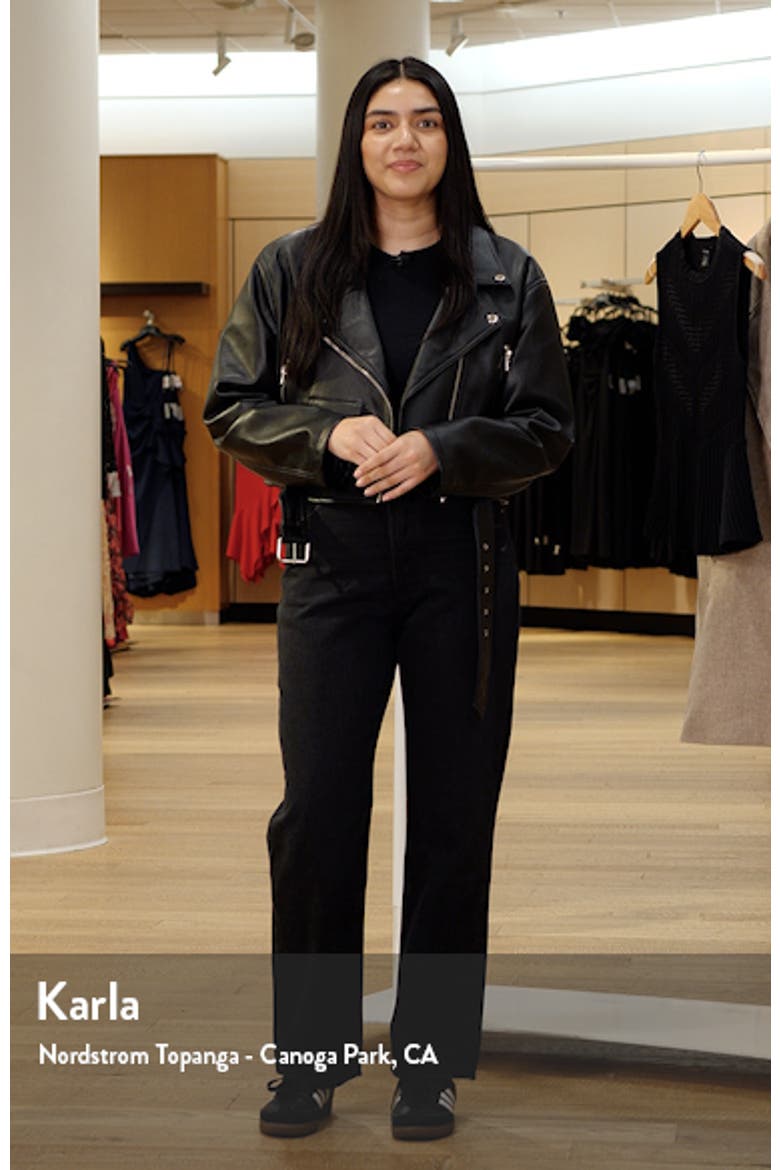 Sawyer High Waist Straight Leg Jeans video