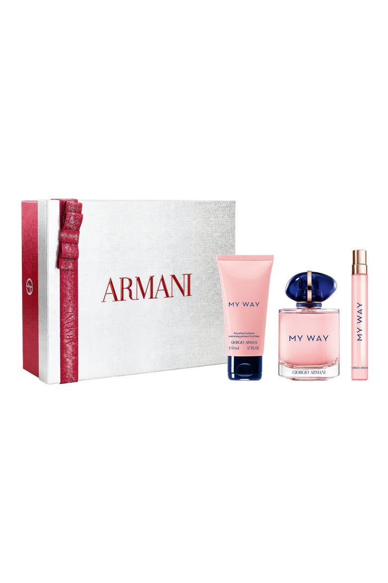 My Way Eau de Parfum 3-Piece Gift Set, Main, color, NO COLOR