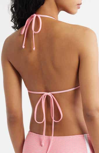 Belle Stripe Bikini Top