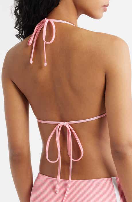 Belle Stripe Bikini Top