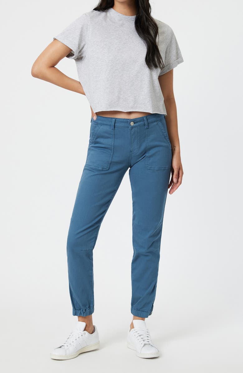 Mavi Jeans Ivy Twill Joggers, Alternate, color, Oceanview Twill