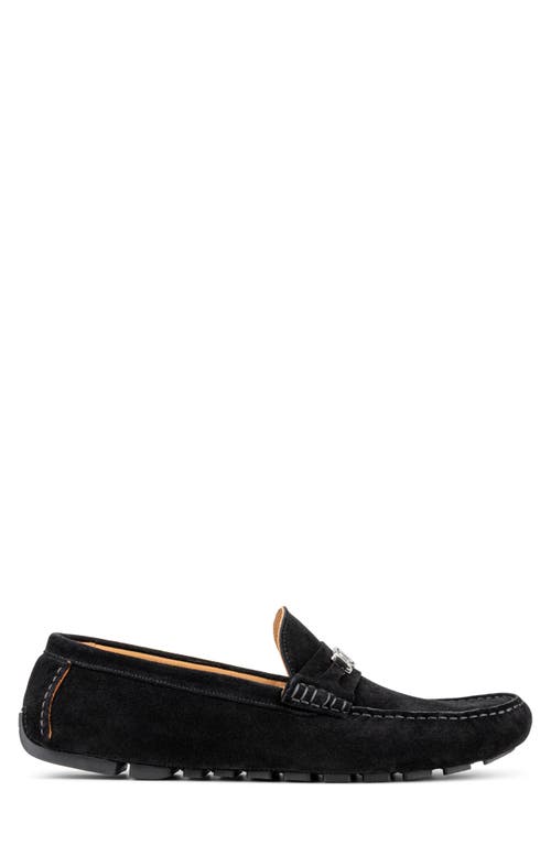 Donald Pliner Bit Driving Loafer In Black