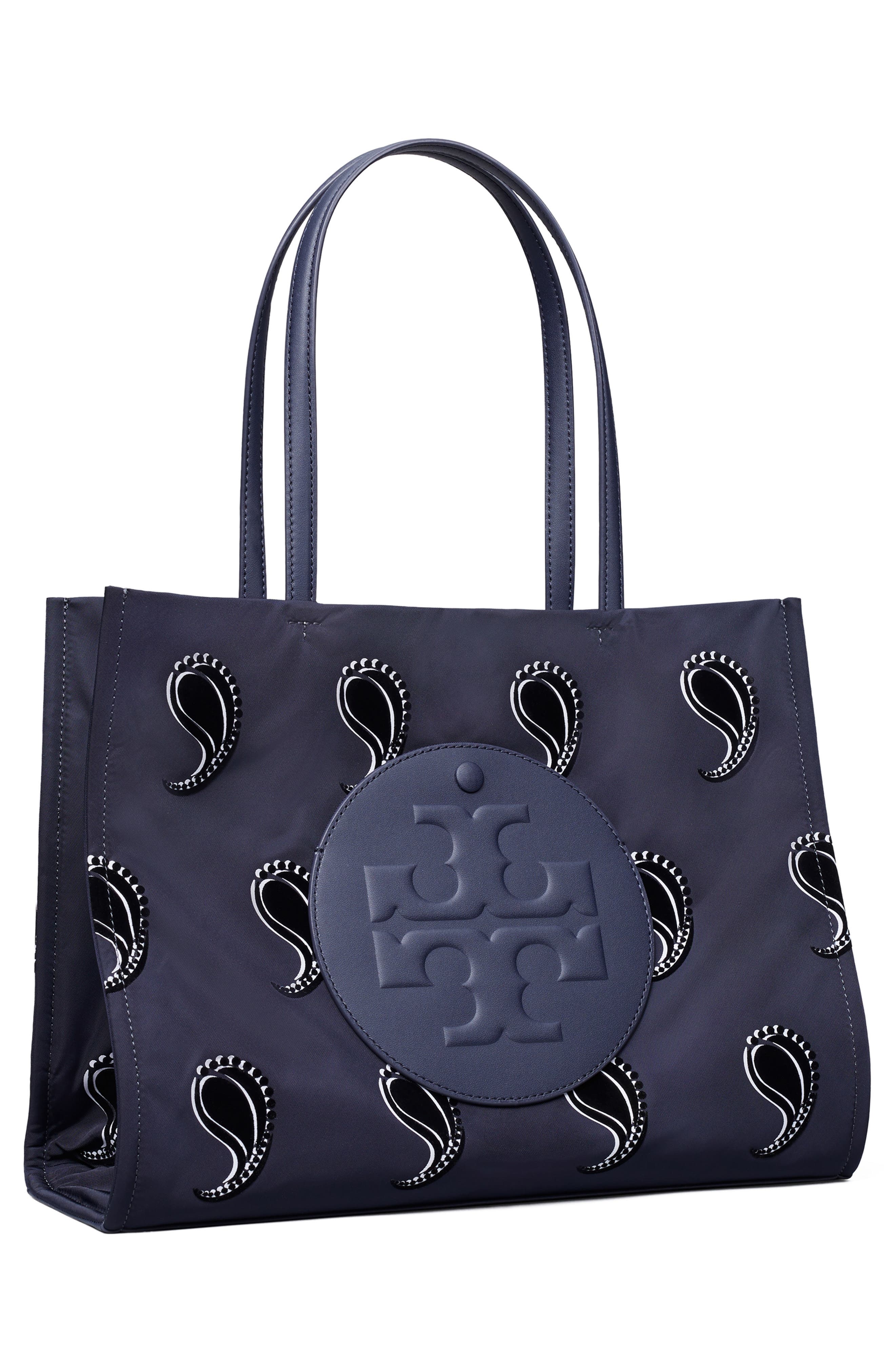 Tory Burch Small Ella Print Tote, Alternate, color, 