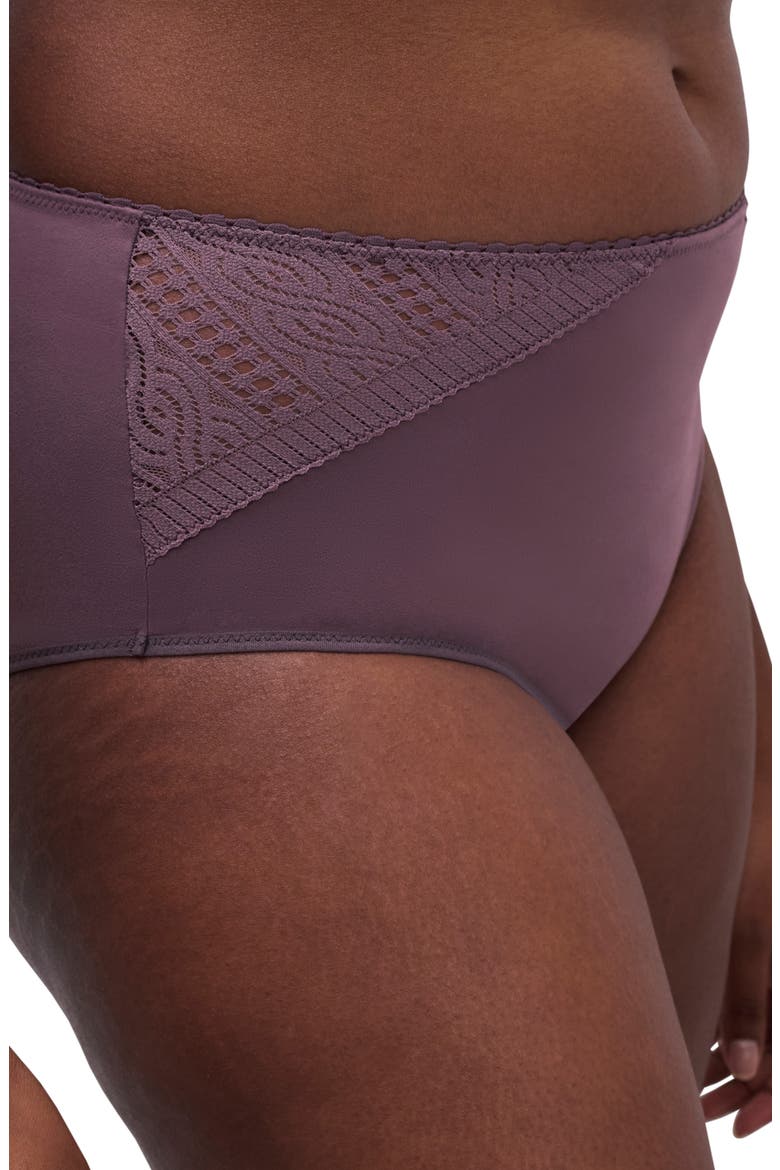 Easy Support High Waist Briefs, Alternate, color, HYACINTH