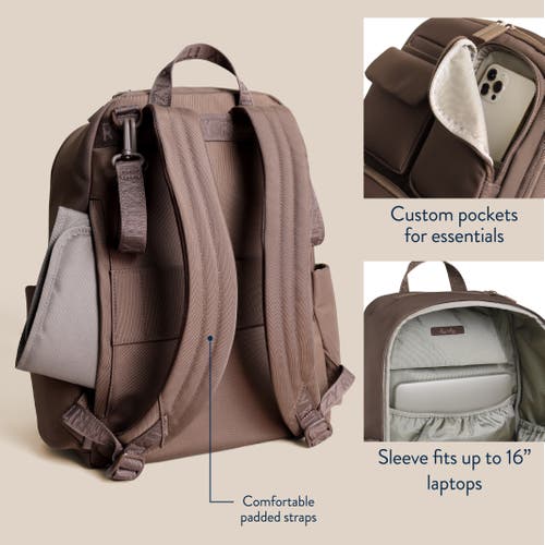Itzy Ritzy Belong Utility Backpack In Brown