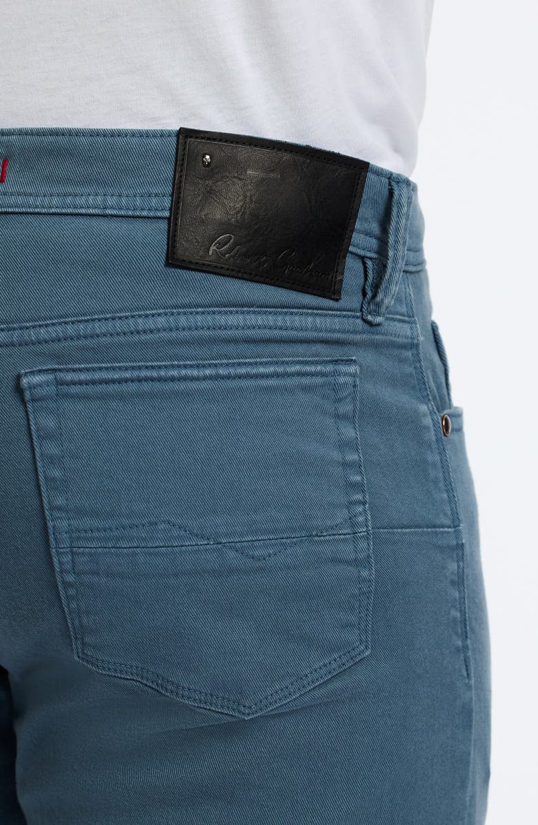 Robert Graham Madsen Stretch Straight Leg Jeans, Alternate, color, Slate Blue
