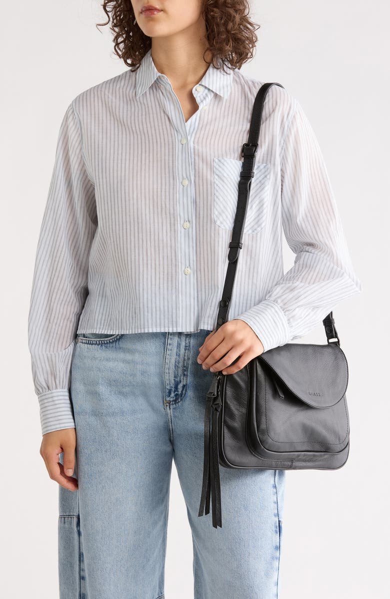 AIMEE Ripley Convertible Crossbody Bag, Alternate, color, Black W Black