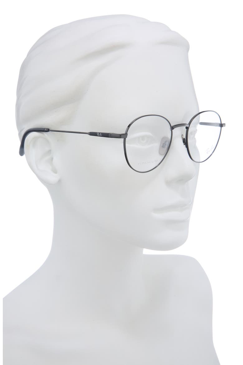 51mm Phantos Optical Glasses, Alternate, color, BLACK