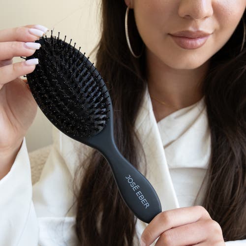 Jose Eber Oval Brush 100% Natural Boar & Nylon Bristles, All Hair Types