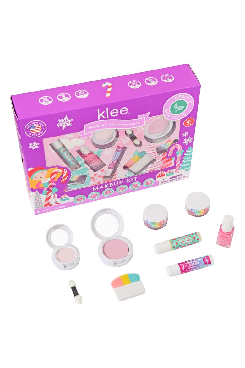 Holiday Giggles - Kids' Holiday Mineral Makeup Set, Main, color, Multi