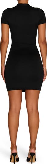 Bare Crewneck Minidress