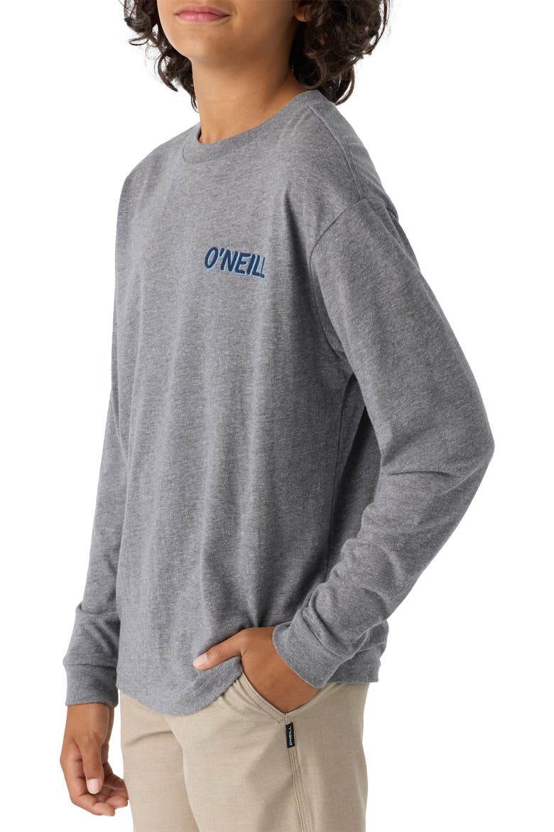 Kids' Speed Buggy Long Sleeve Graphic T-Shirt, Alternate, color, HEATHER GR