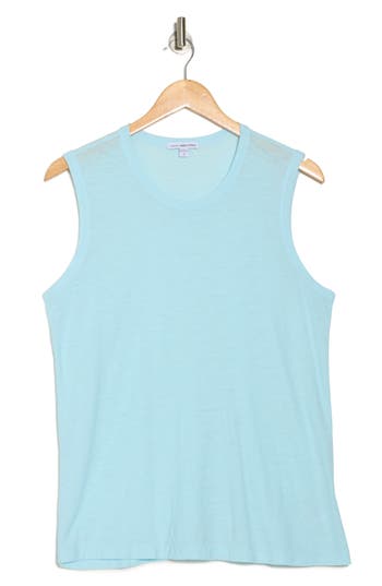 James Perse Slub Cotton Muscle Tank