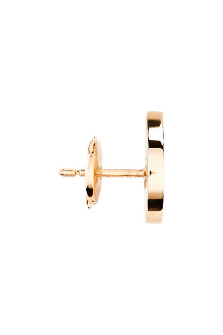Antifer Onyx & Diamond Pavé Stud Earring, Alternate, color, ONYX