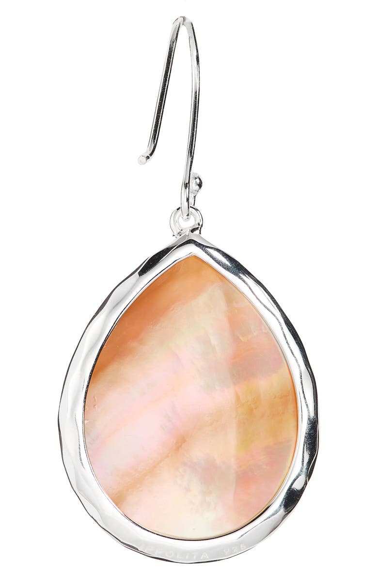 Ippolita Rock Candy Wonderland Teardrop Earring, Alternate, color, Silver