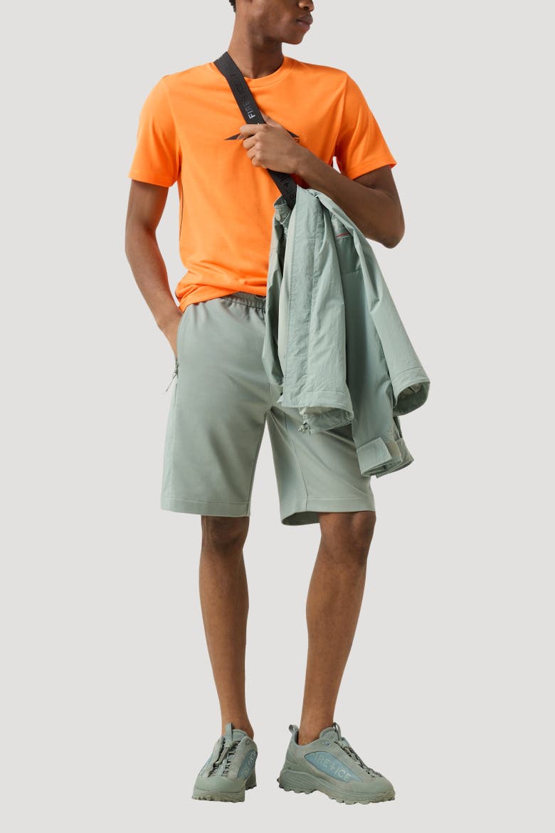 Leif Sweatshorts, Alternate, color, Eucalyptus