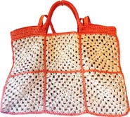 Zanatany Concepts Carrey Raffia Tote Bag