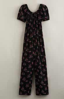 Nordstrom Kids' Floral Jumpsuit