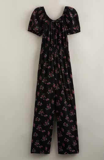 Nordstrom Kids' Floral Jumpsuit