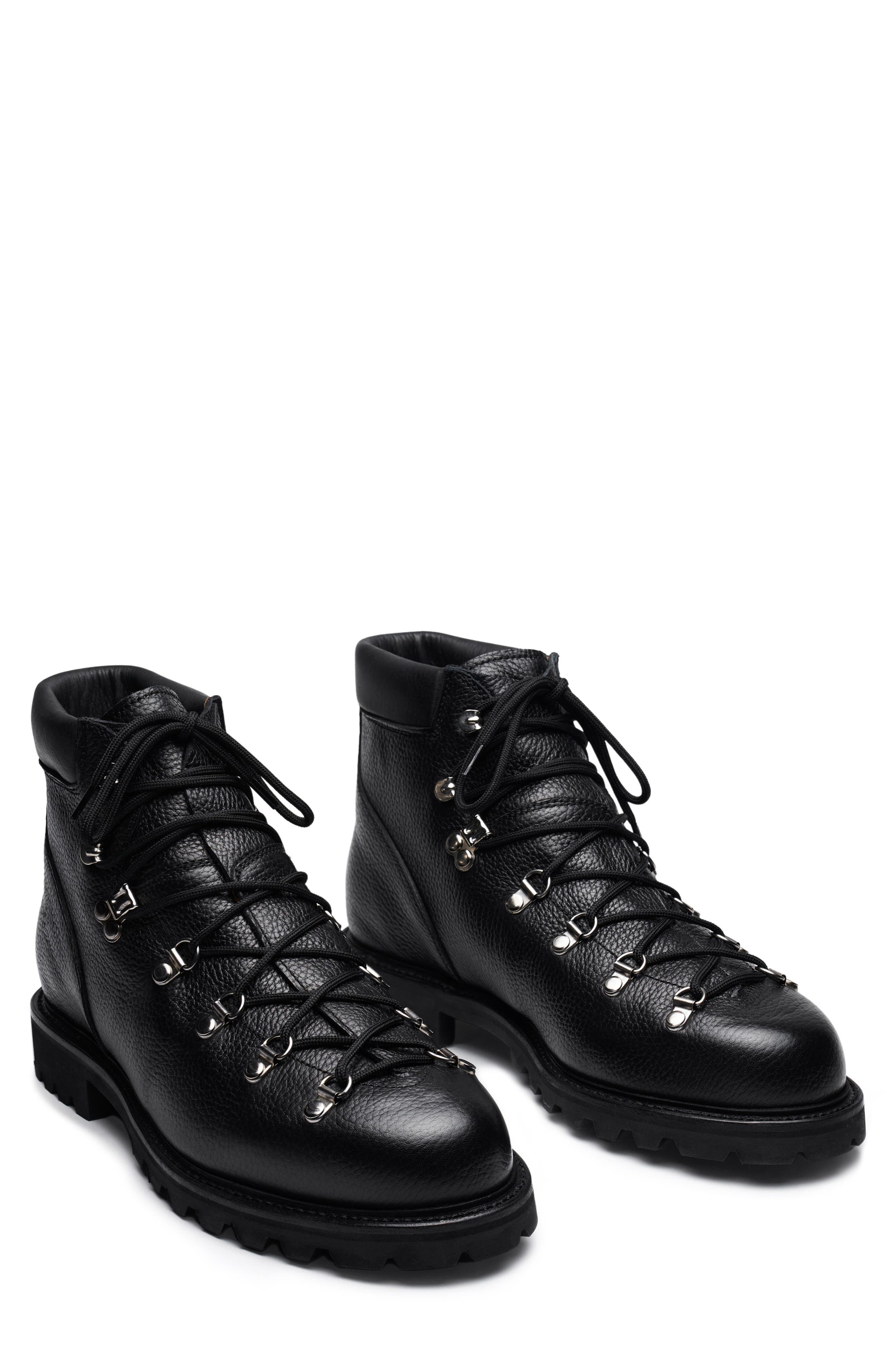 MORJAS The Hiking Boot, Alternate, color, Black Grain