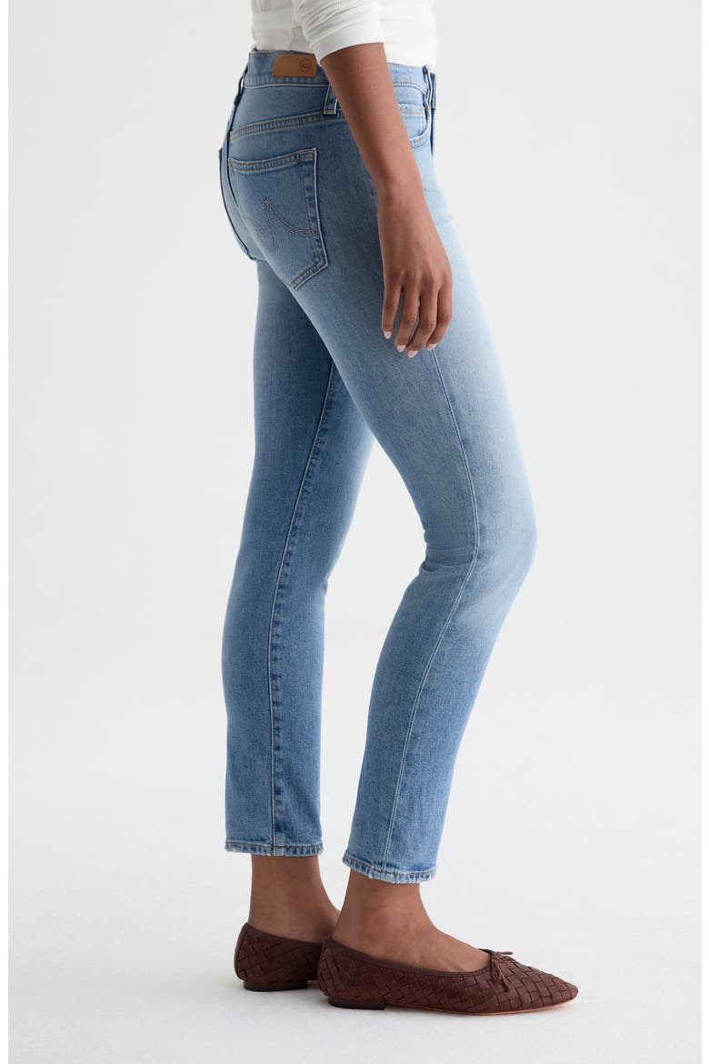Prima Low Rise Ankle Cigarette Jeans, Alternate, color, SOLERA