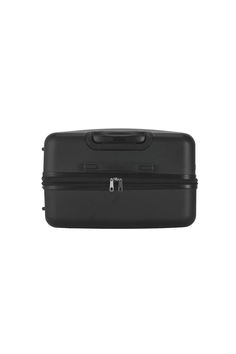 Lisbon Hardside Carry-on Luggage with Double Wheels, Alternate, color, Black