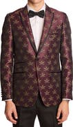 PAISLEY & GRAY Grosvenor Slim Fit Satin Dinner Jacket