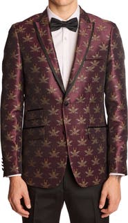 PAISLEY & GRAY Grosvenor Slim Fit Satin Dinner Jacket