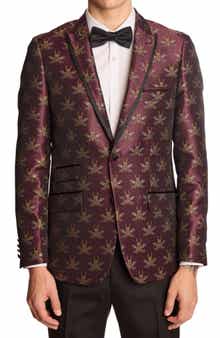 PAISLEY & GRAY Grosvenor Slim Fit Satin Dinner Jacket