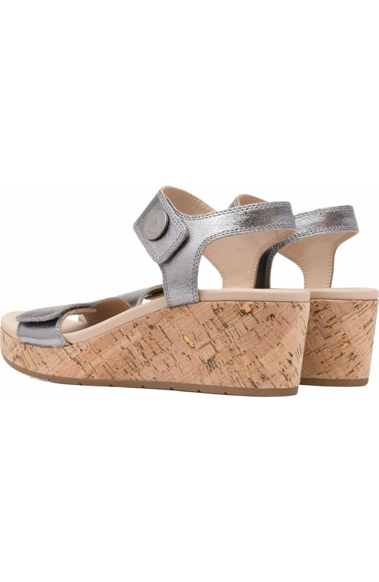 ABEO Riviera Strap Sandal, Alternate, color, Pewter - Regular