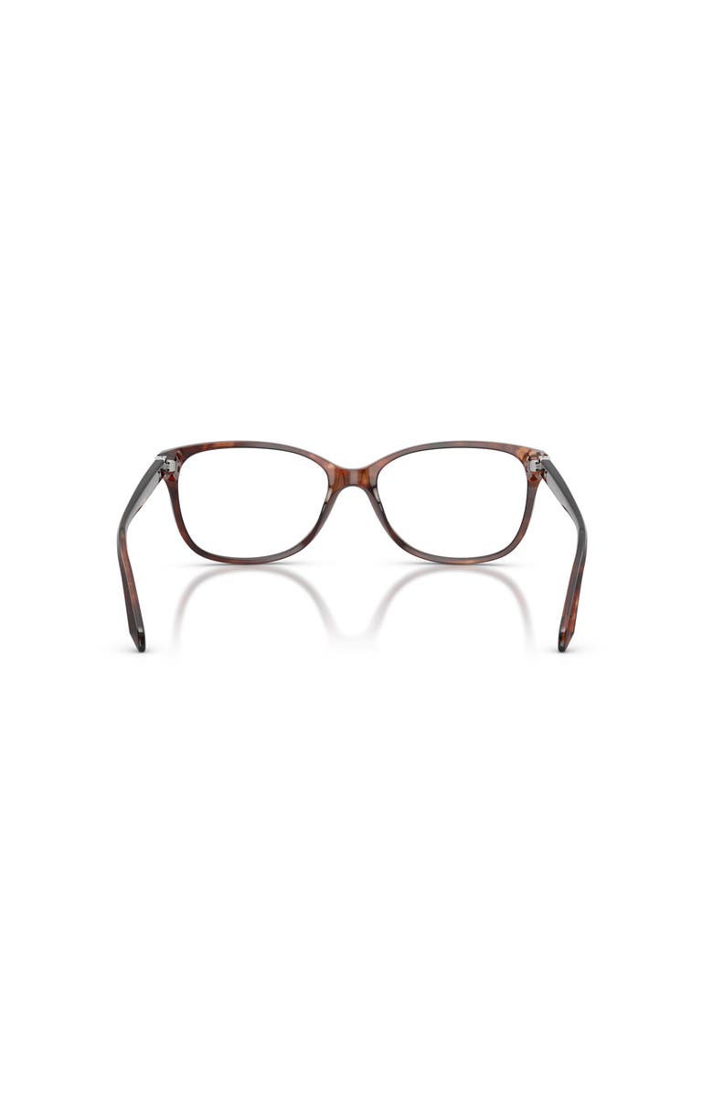 Tiffany & Co. 54mm Square optical glasses, Alternate, color, Brown