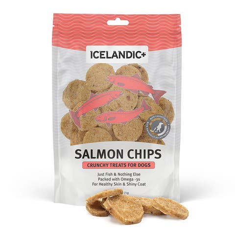 Fish Chips Salmon 2.5Oz Dog Treats