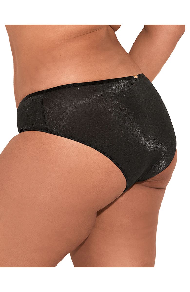 Adore Me Hariette Hipster Panties, Alternate, color, Black