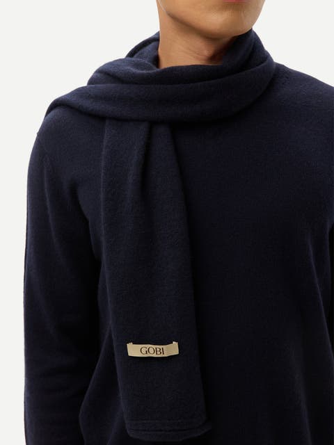 Cashmere Jersey Knit scarf