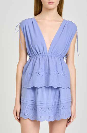 x Hannah Lovey Porter Goldie Cotton Eyelet Top (Nordstrom Exclusive)