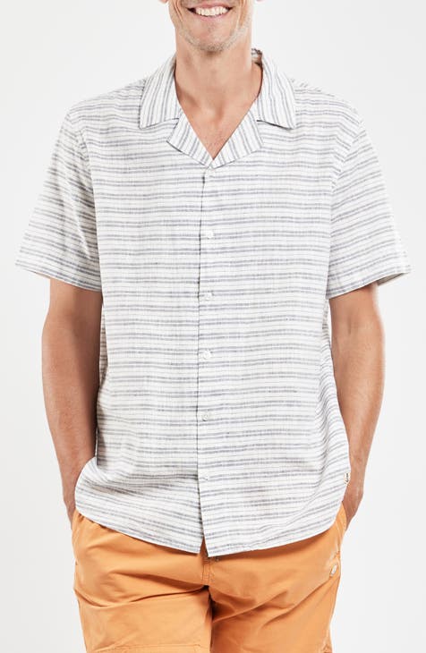 Comfort Linen Blend Camp Shirt