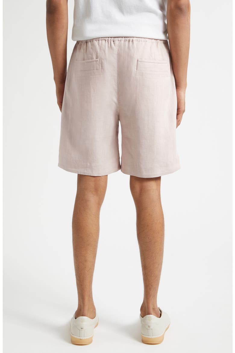 Linen Shorts, Alternate, color, 26 DUSTY PINK