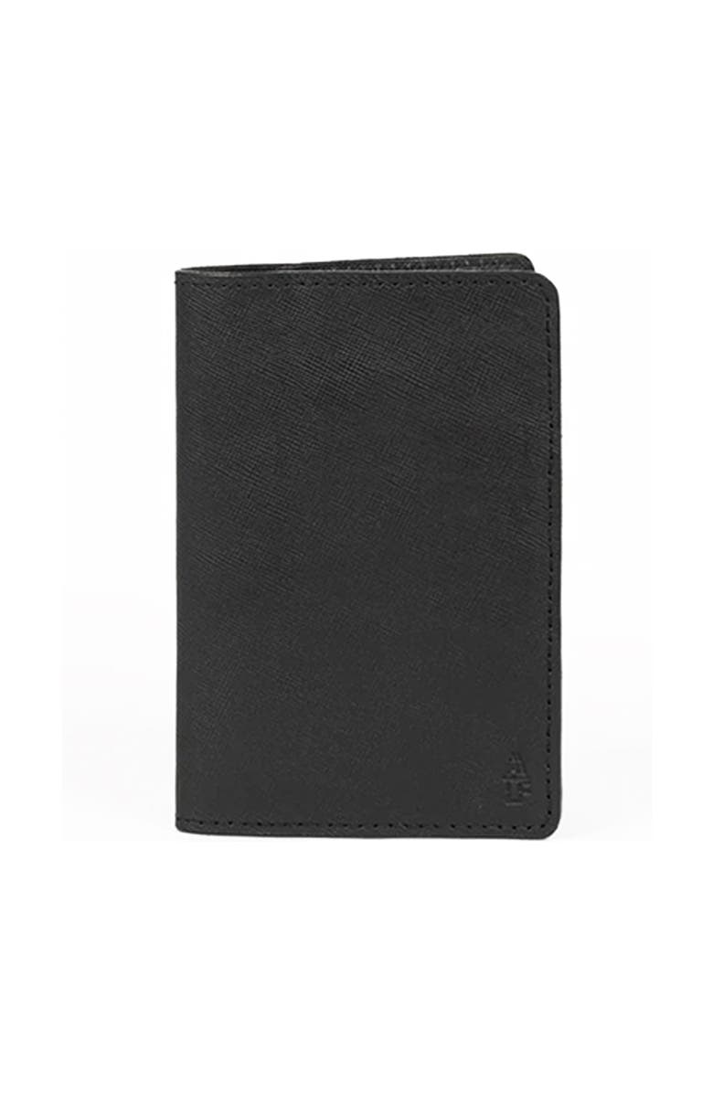 Deux Mains Operators Passport Cover, Main, color, Black