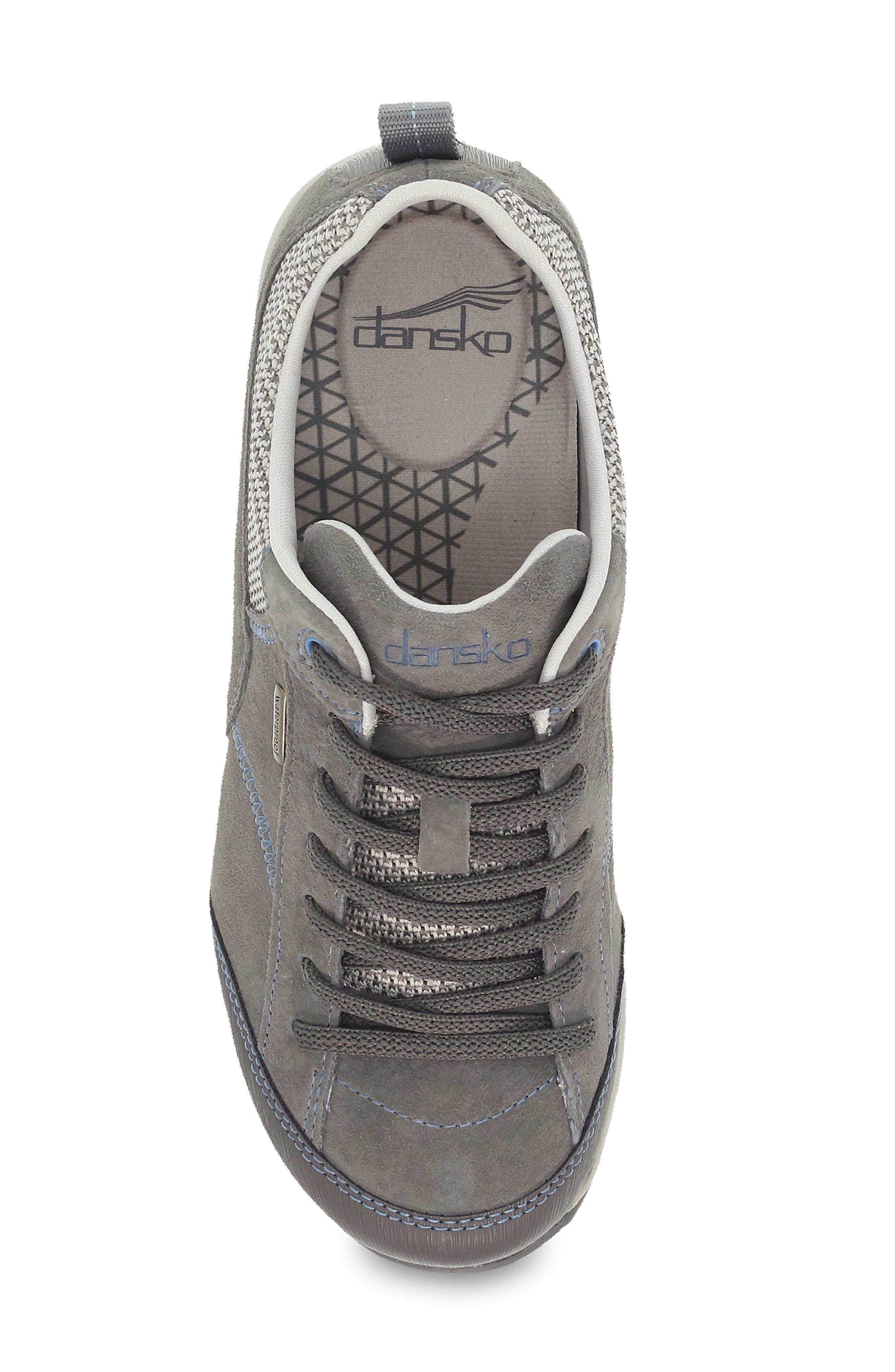 'Paisley' Waterproof Sneaker, Alternate, color, GREY WATERPROOF